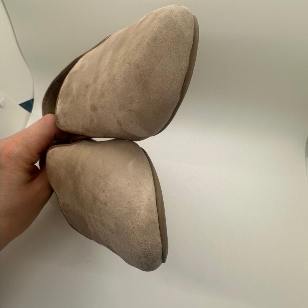 Birdies The Starling Latte Suede Slip on Flats Size 7.5 - Picture 5 of 13